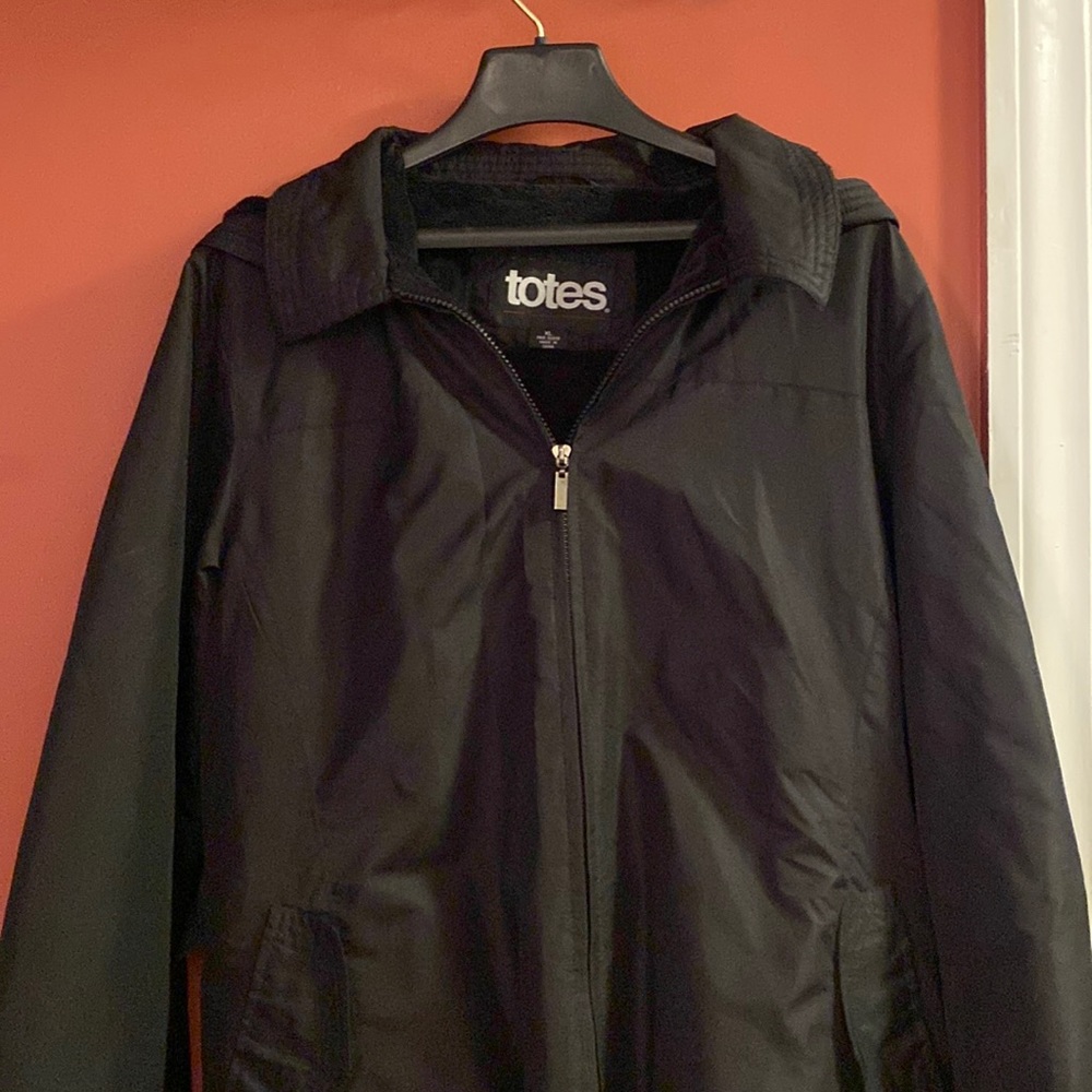 Black Zip up jacket with belt